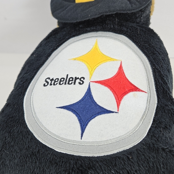 Pittsburgh Steelers Steely McBeam Authentic Pillow Pet NFL Football Plush - Picture 12 of 16